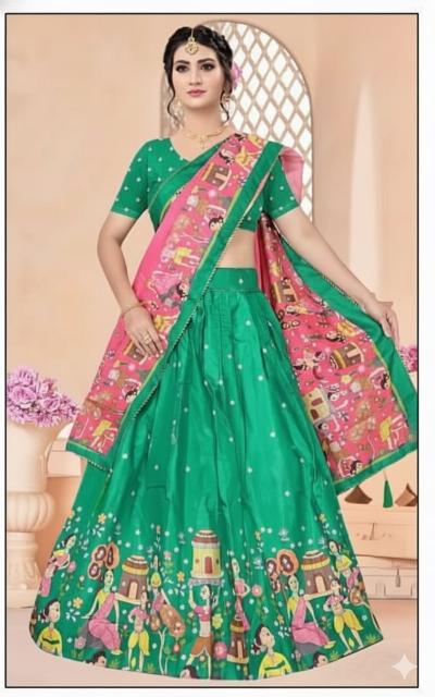 Artriddhs Dola silk D NO DEGITAL 08 Lehenga choli wholesale rates in Pune - wholesale export